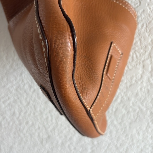 Cole Haan Crossbody Leather Bag Camel Tan - Picture 10 of 15